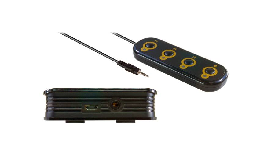 4-PC an 4 USB 3.0 USB-Geräte Peripherie-Switch mit 4 Remote-Tasten, UNICLASS US-04